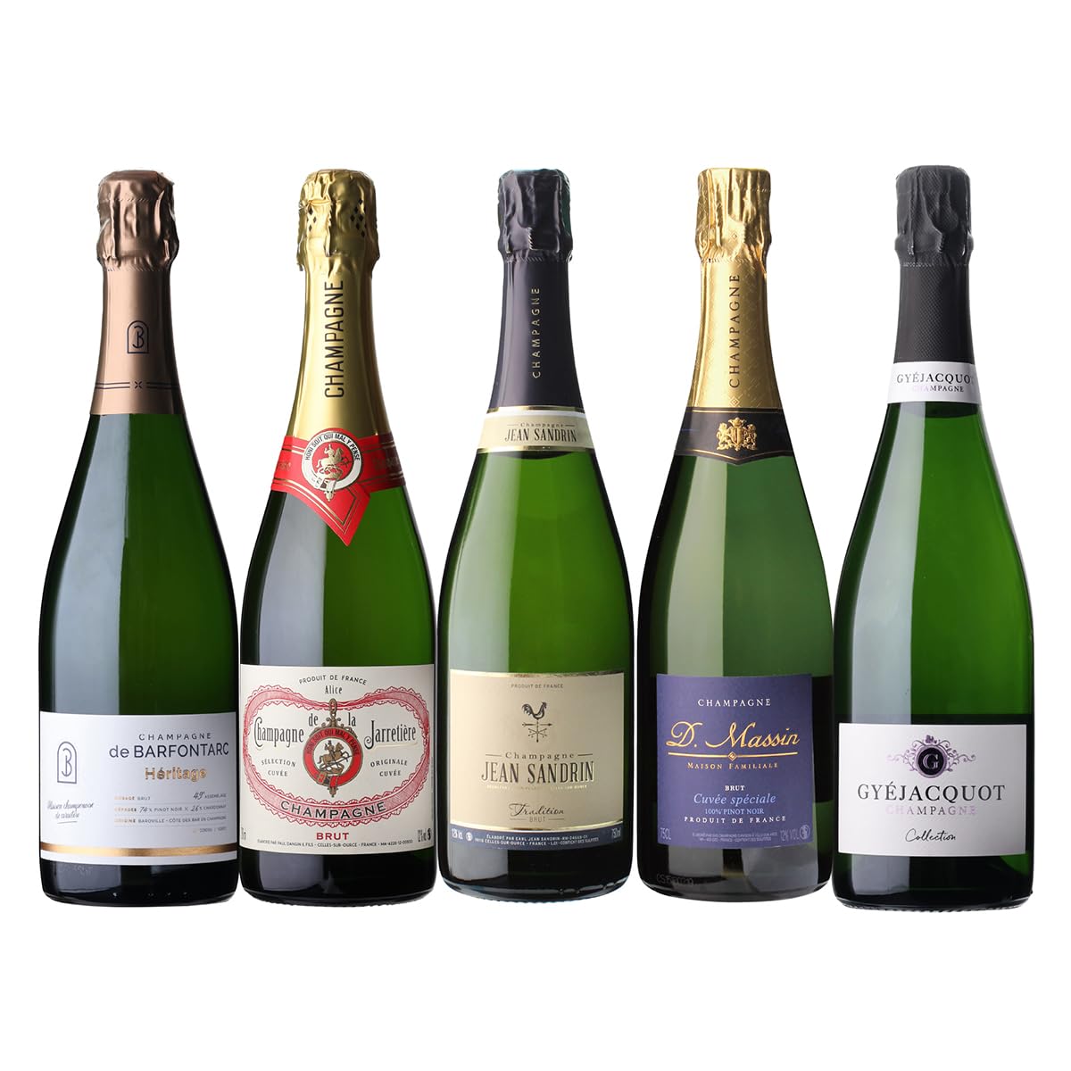 Amazon.co.jp: シャンパンセット 辛口シャンパン5本セット750ml 当たり